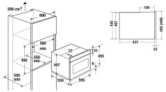 Электрический духовой шкаф Kuppersbusch CBM 6330.0 S1 Stainless Steel