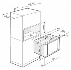 Встраиваемая микроволновая печь De Dietrich DME7120X
