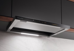 Встраиваемая вытяжка Miele DAS 4631 125 Edition Obsidian Black, черный обсидиан/нержавеющая сталь