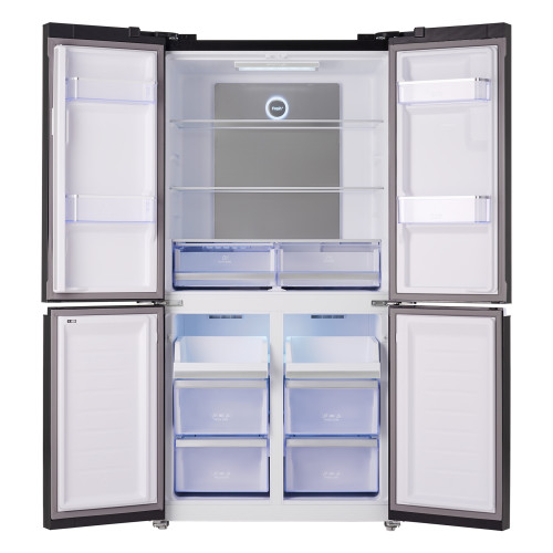 Холодильник Tesler RCD 545I BLACK GLASS