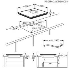 Индукционная варочная панель Electrolux LIB60420CK