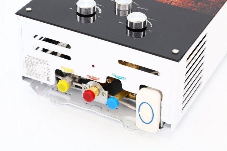 Газовый проточный водонагреватель Edisson S 20 G Камин