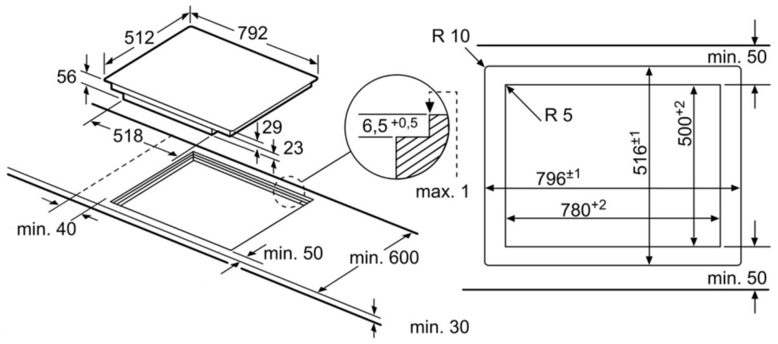 Индукционная варочная панель Siemens EX 801FVC1
