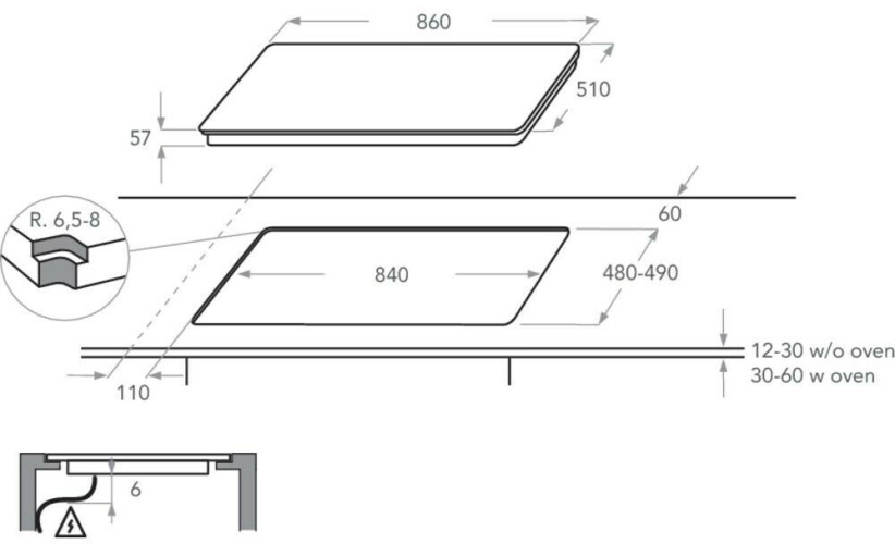 Индукционная варочная панель KitchenAid KHIAS 10900