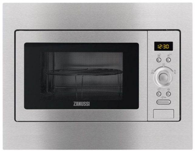Встраиваемая микроволновая печь Zanussi ZSG25249XA серебристый