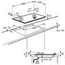 Газовая варочная панель Electrolux GME 263 LX
