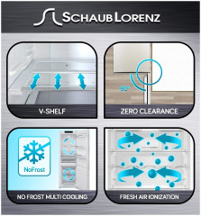 Холодильник Schaub Lorenz SLUS339W4E