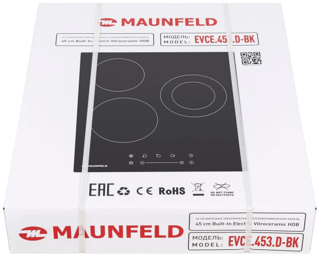 Электрическая варочная панель MAUNFELD EVCE.453.D-BK