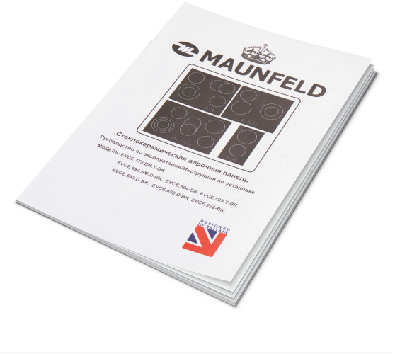 Электрическая варочная панель MAUNFELD EVCE.453.D-BK