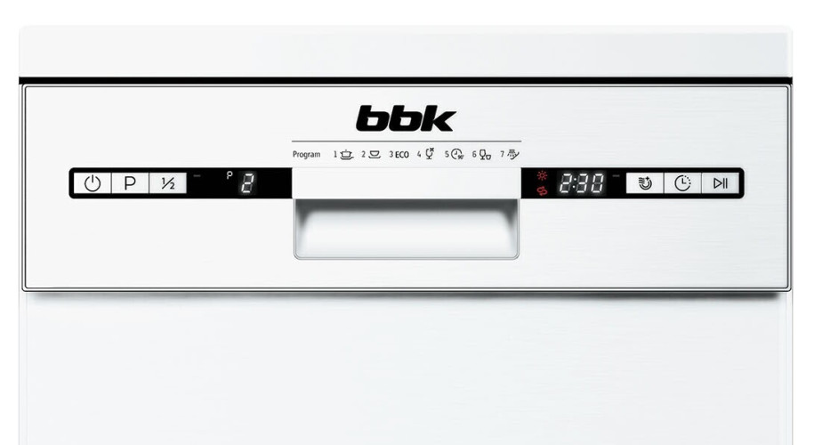 Посудомоечная машина BBK 45-DW119D белый