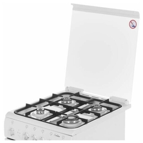 Газовая плита Electronicsdeluxe 506040 03 г чр чугунная решетка