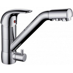 Смеситель для кухни Aquanet Kitchen хром AF777-44С