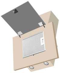 Кухонная вытяжка Weissgauff GAMMA 60 PB OW