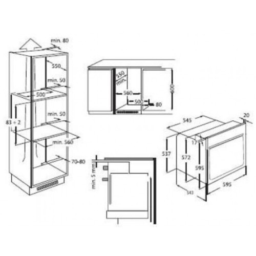 Электрический духовой шкаф Bauknecht BLVM 8110/PT