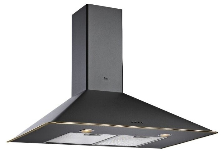 Кухонная вытяжка Teka DOS 90.1 ANTHRACITE-BRASS