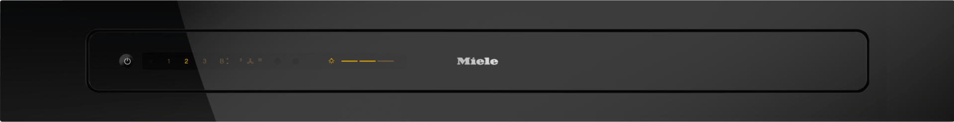 Встраиваемая вытяжка Miele DAD 4941 Black Levantar Obsidian black, черный обсидиан