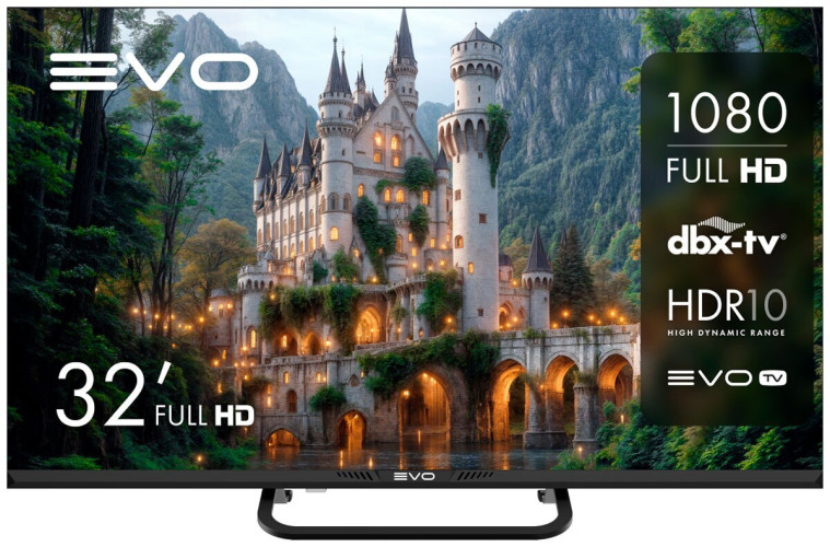 Телевизор EVO tv 32 Black