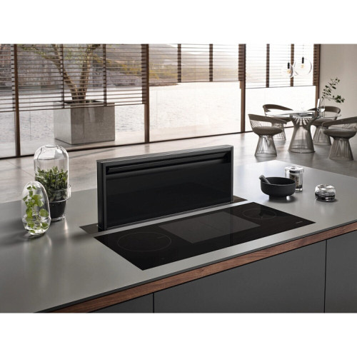 Встраиваемая вытяжка Miele DAD 4841 Black Levantar Obsidian black, черный обсидиан
