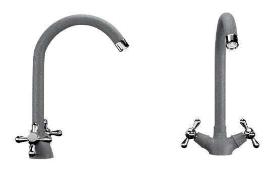 Смеситель для кухни Ulgran U-012 U-012-342 графитовый