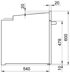 Электрический духовой шкаф KUCHE AGM 167 I