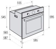 Электрический духовой шкаф Zigmund&amp;Shtain EN 113.722 A