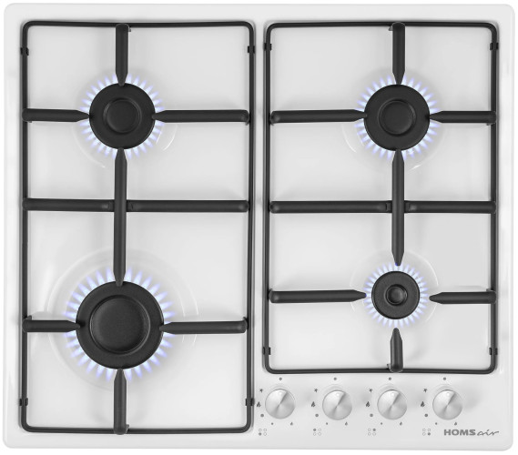 Газовая варочная панель HOMSair HGE643WH