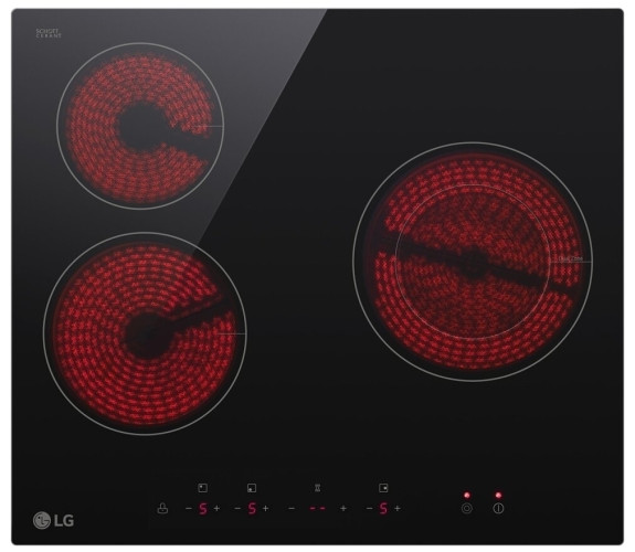 Электрическая варочная панель LG CBEZ 2413 B