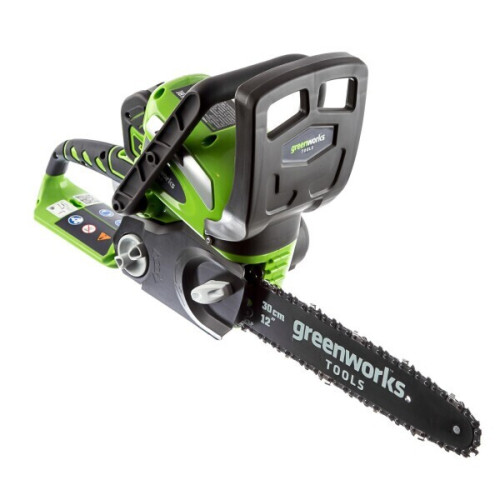 Аккумуляторная цепная пила GreenWorks G40CS30K4 20117UB