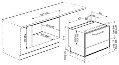 Посудомоечная машина Smeg STO905-1