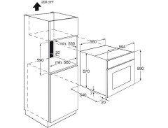 Электрический духовой шкаф Zanussi ZOB 53811 PR