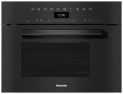 Встраиваемая пароварка Miele DG 7440 Obsidian Black, черный обсидиан