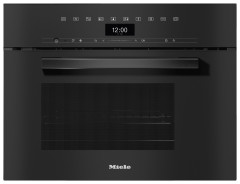 Встраиваемая пароварка Miele DG 7440 Obsidian Black, черный обсидиан