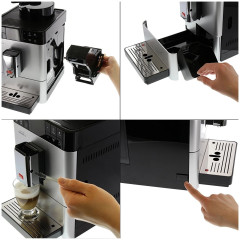 Кофемашина Melitta Caffeo Varianza CSP нержавеющая сталь