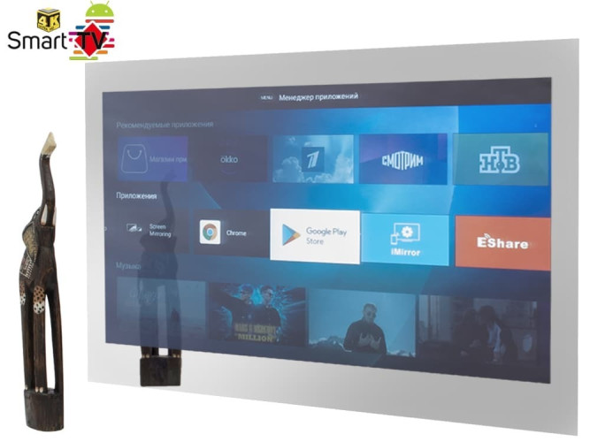 Телевизор Avel AVS655SM, Mirror