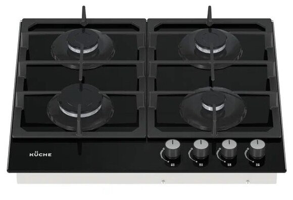 Газовая варочная панель Kuche GGH 640 BF