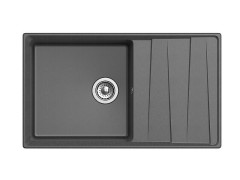 Кухонная мойка GranFest GF-LV-860L графит