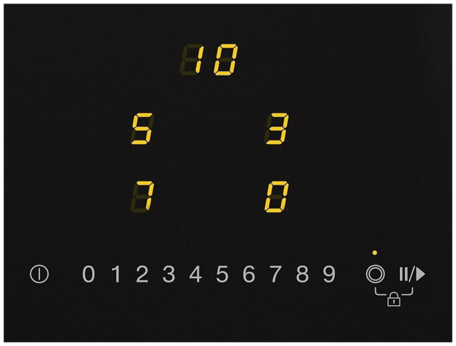 Электрическая варочная панель Miele KM 6520 FR, черный