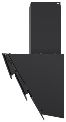 Кухонная вытяжка HOMSair Vertical 60 черная