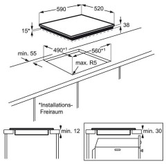 Электрическая варочная панель Electrolux EHF 96140 FK