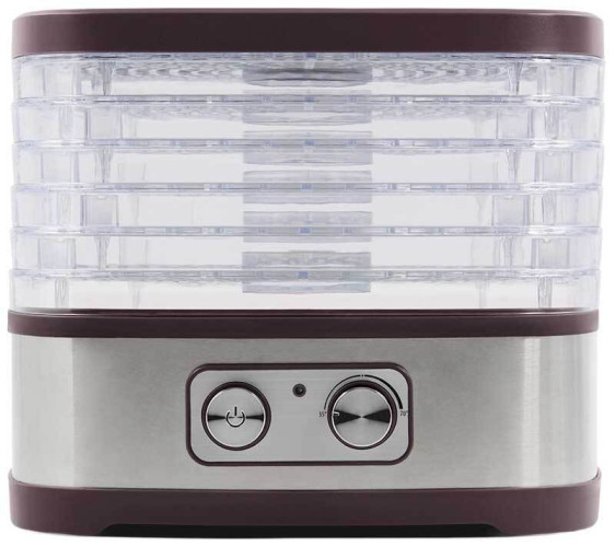 Сушилка для овощей и фруктов Marta MT-1876 коричневый оникс