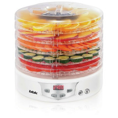 Сушилка для овощей BBK BDH305D белый/металлик