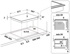Электрическая варочная панель Hotpoint-Ariston HAR 641 X