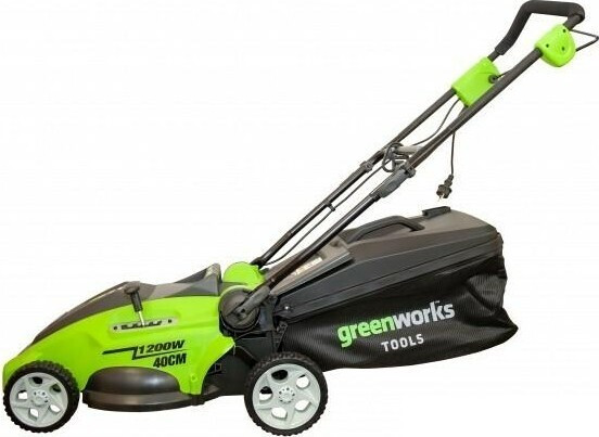 Газонокосилка электрическая GREENWORKS GLM 1240 25147