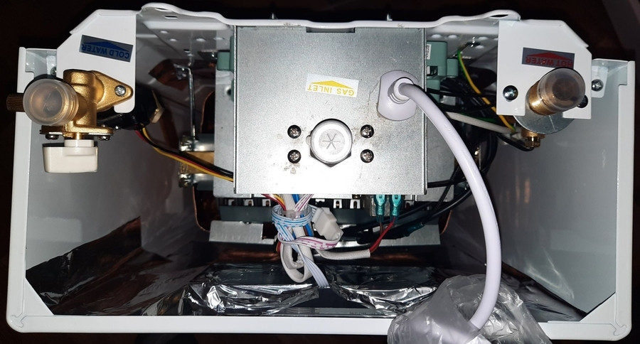 Газовый проточный водонагреватель Thermex S 20 MD Art Red