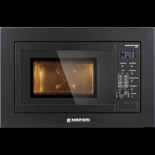 Встраиваемая микроволновая печь Meferi MMO6020BK SLIM POWER
