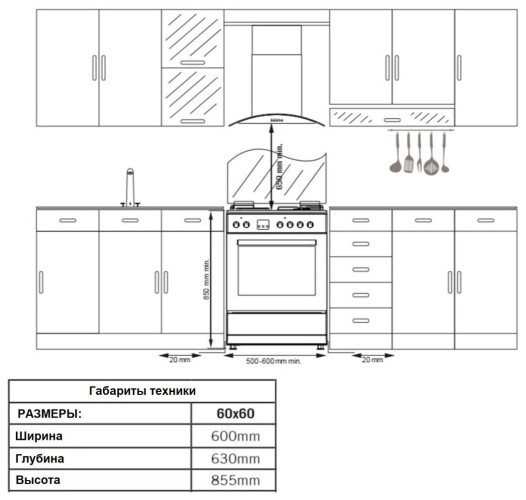 Комбинированная плита Simfer F50MB43016