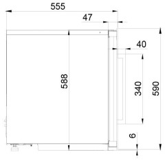 Винный шкаф PANDO PVMAV 60 25CRR