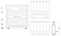 Винный шкаф PANDO PVMAV 60 25CRR