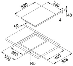 Индукционная варочная панель Franke FHMT 302 1FLEXI INT