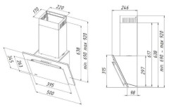 Кухонная вытяжка Akpo Nero ECO 50